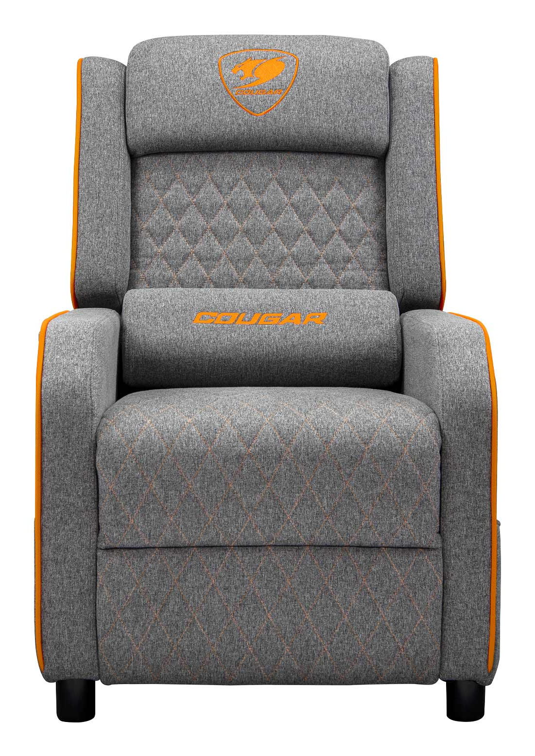Sofa Gamer Cougar Ranger Gray Reclinable 95°-160° Max 150Kg Gris Con Naranja 3Mraogra.0001