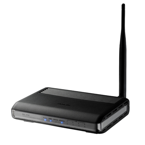 Router Wireless Adsl Asus Dsl-N10 N150 4Xrj45