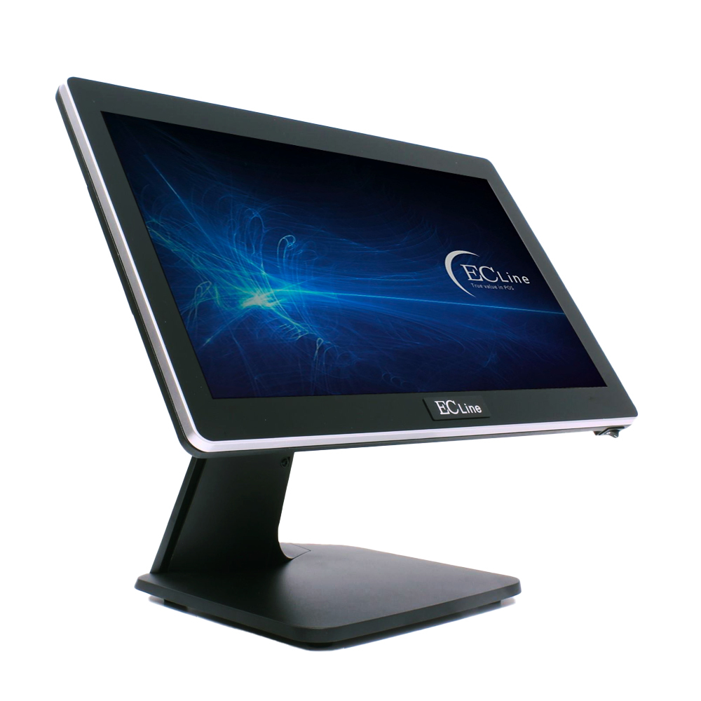 Terminal Punto De Venta Aio Ec Line 15.6" Intel Core I3 8Gb 256Gb Ssd Win10 Iot Ec-Vp-3100I3-256-Win