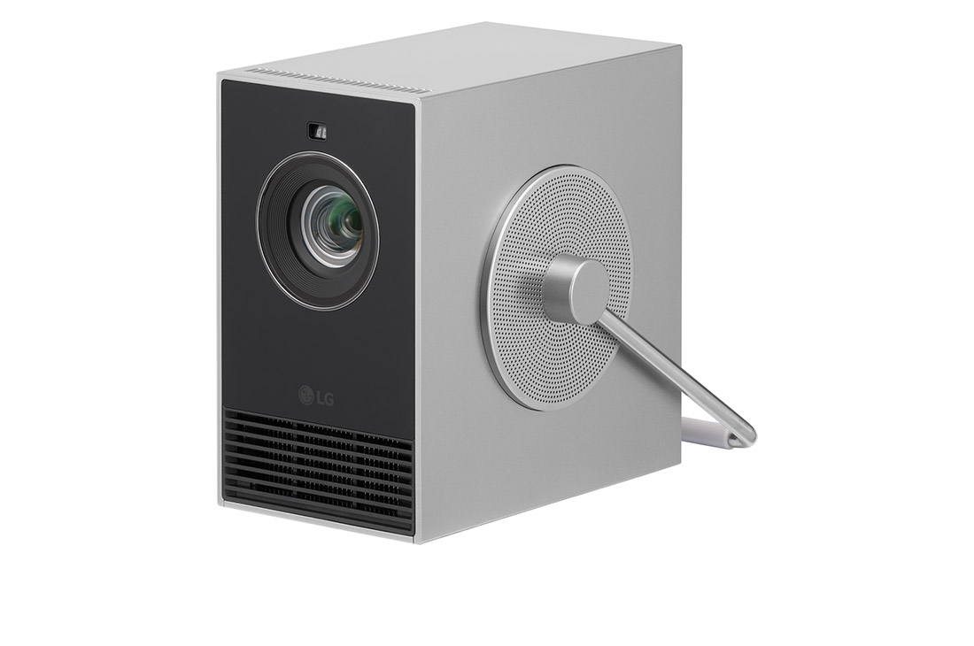 Mini Proyector Lg Cinebeam Q Dlp 500 Lúmenes 4K Uhd 3840X2160 Altavoces Hdmi Usb Bluetooth Hu710Pb