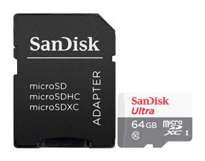 Memoria Micro Sd Sandisk Sdxc Ultra 64Gb (Sdsqunr-064G-Gn3Ma)
