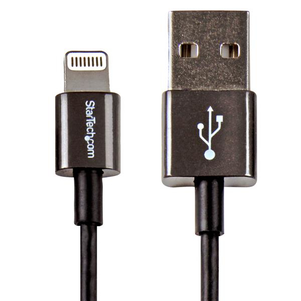 Startech Cable Premium Usb A Lightning 1M Metal Negro Usbltm1Mbk