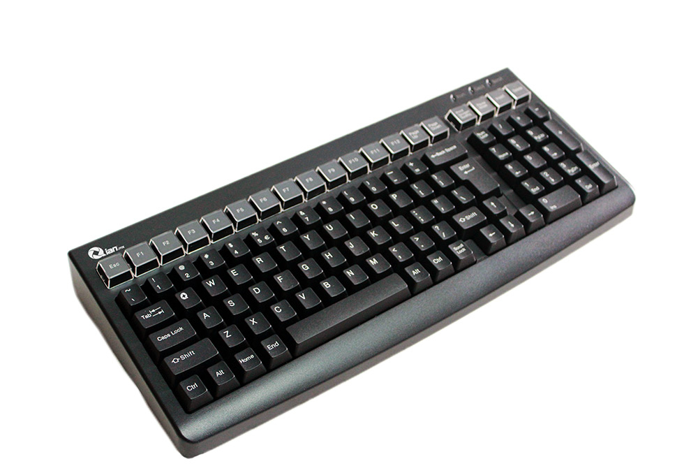 Teclado Alambrico Pos Qian Negro (Qpa1702)