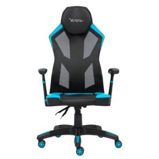 Silla Gamer Xzeal Azul Malla Foam 150 Grados Giro Ergonomico Xzsxz30A