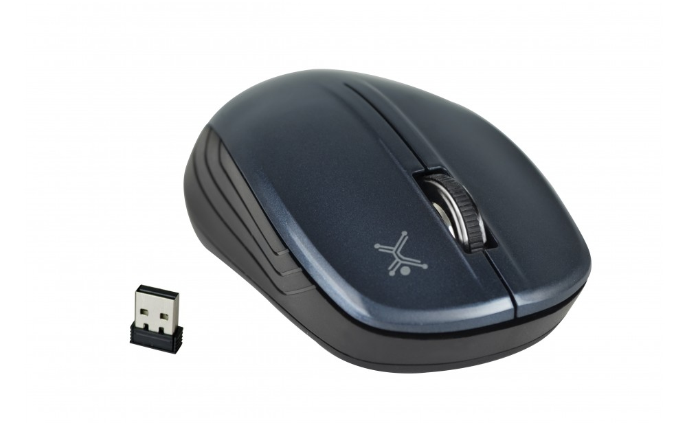 Mouse Perfect Choice - Gris, 3 Botones, Usb, Óptico, 1200 Dpi