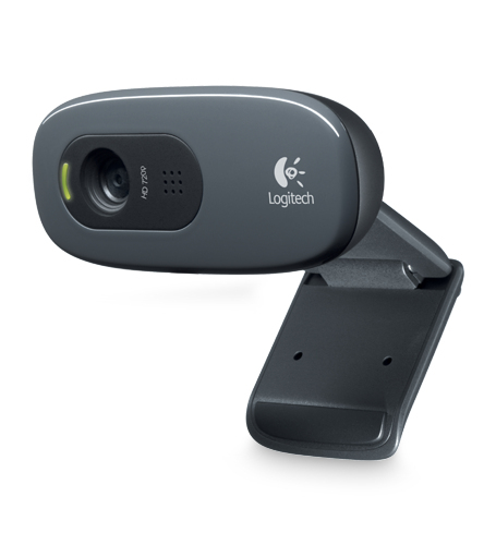 Camara Web Logitech C270 Hd 720P 3Mpx Micro Clip 960-000694