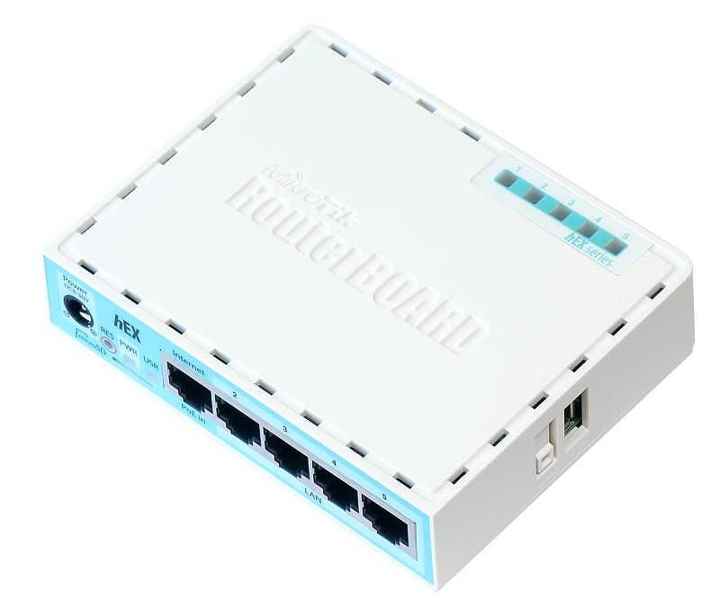 Router Mikrotik Rb750Gr3 800 Mbti/S Color Blanco