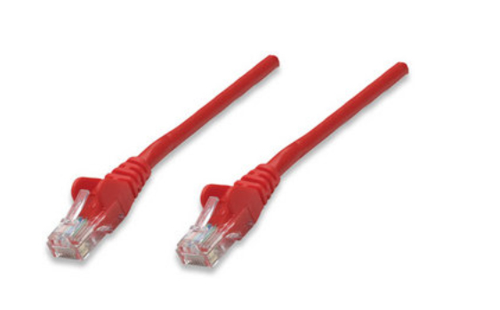 Cable Patch Cat 5E, Utp 10.0F (3.0Mts) Intellinet Color Rojo 319799