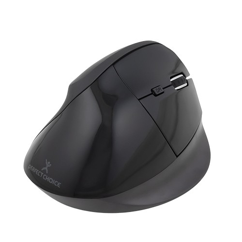 Mouse Vertical Ergonomico Perfect Choice V-Mouse Negro