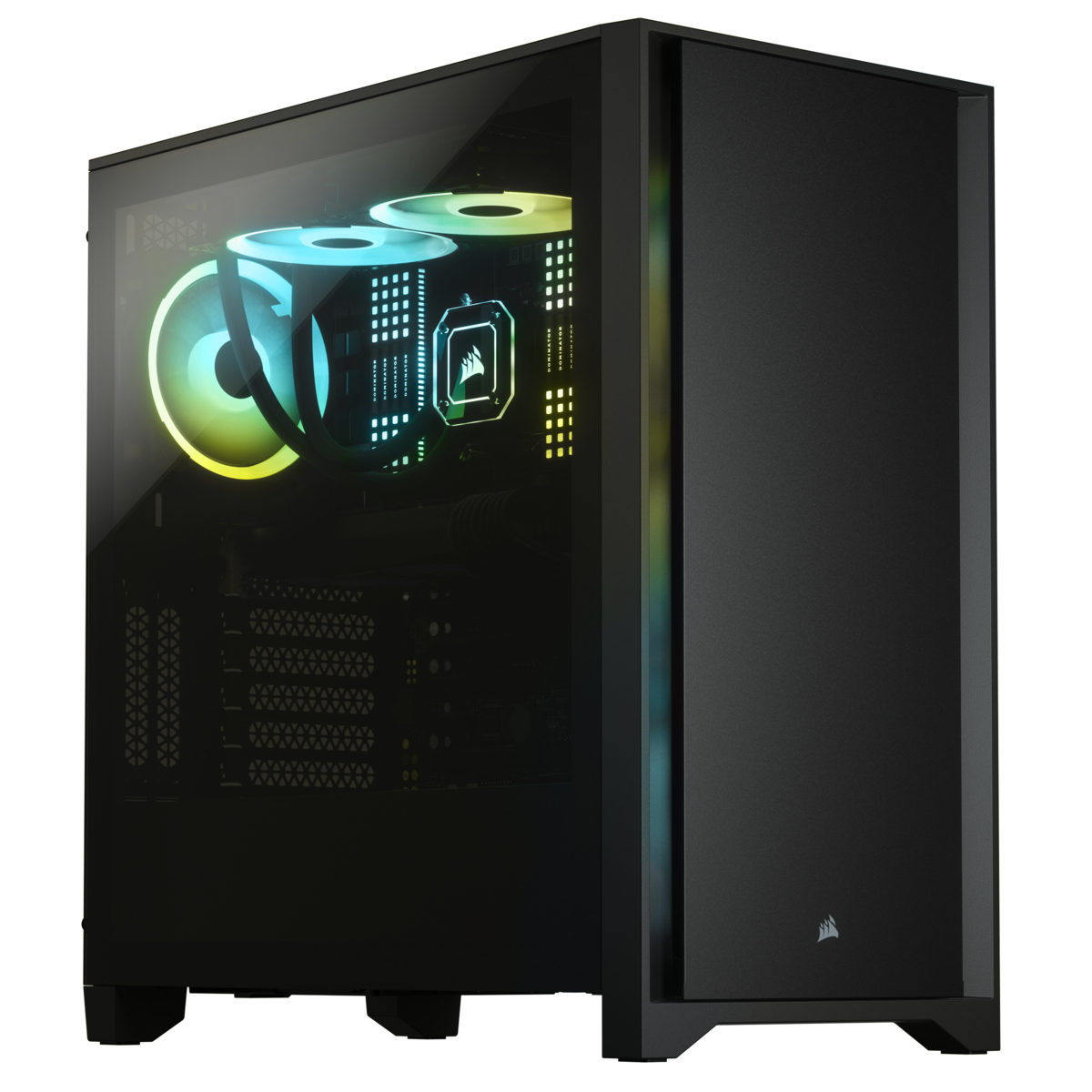 Gabinete Corsair Icue 4000D Black Tg Atx Cc-9011198-Ww