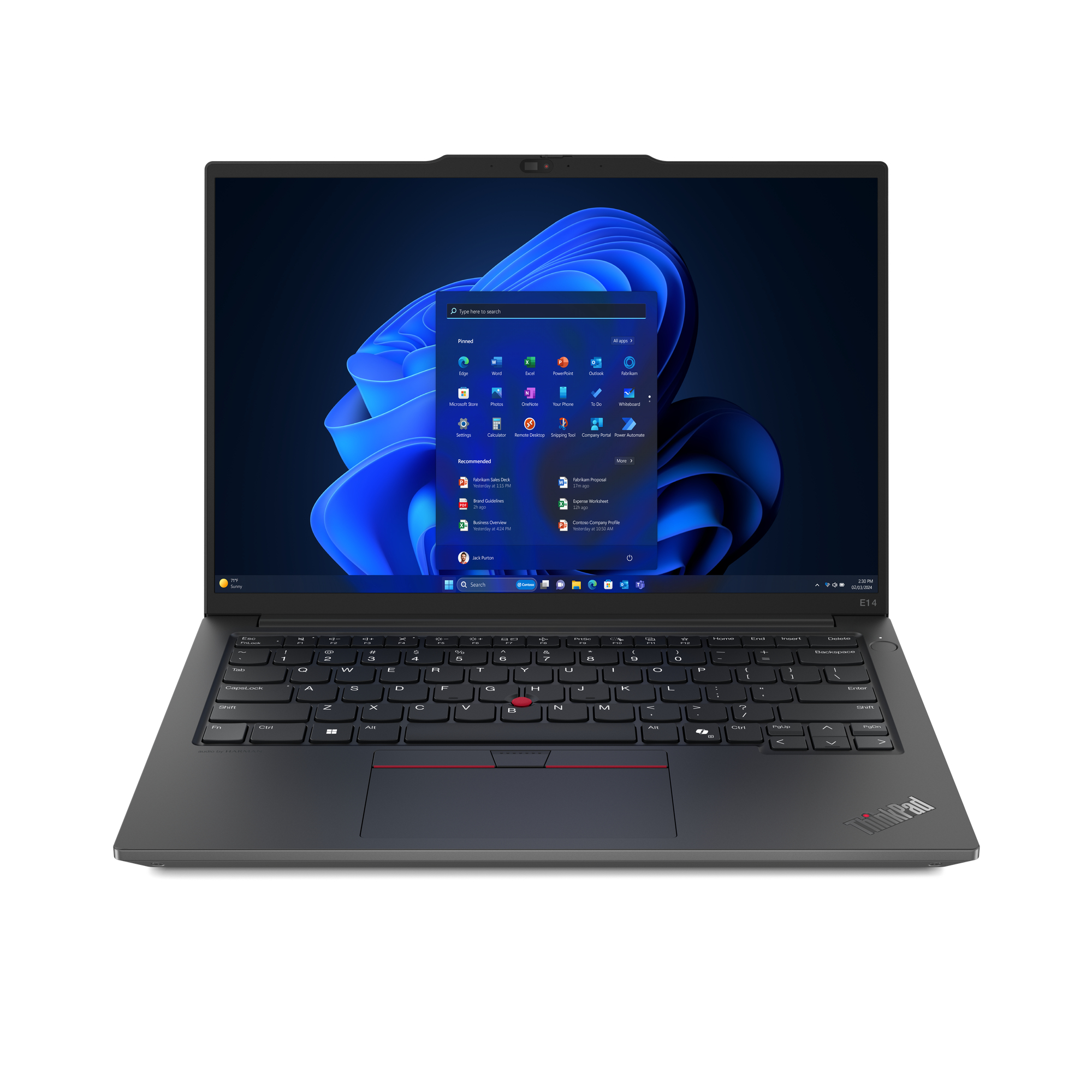 Laptop Lenovo Thinkpad E14 G6 14" Intel Core Ultra 7-155H 16Gb 512Gb Ssd Windows 11 Pro 21M8000Vlm