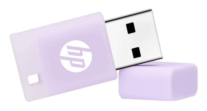 Memoria Usb Hp 64Gb Lila Hpfd168P-64