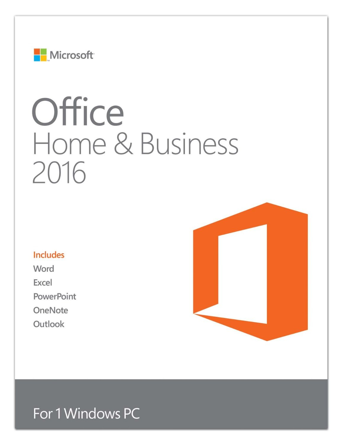 Licencia Microsoft Office Hogar Y Empresas 2016 Esp (T5D-02713)