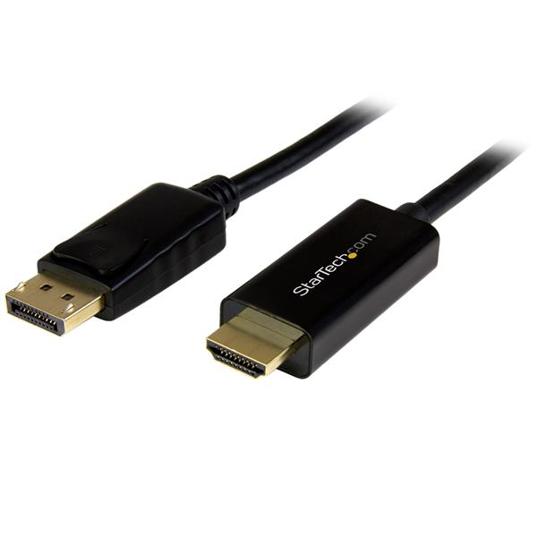Startech Cable Convertidor Displayport-Hdmi 1M Ultrahd Dp2Hdmm1Mb