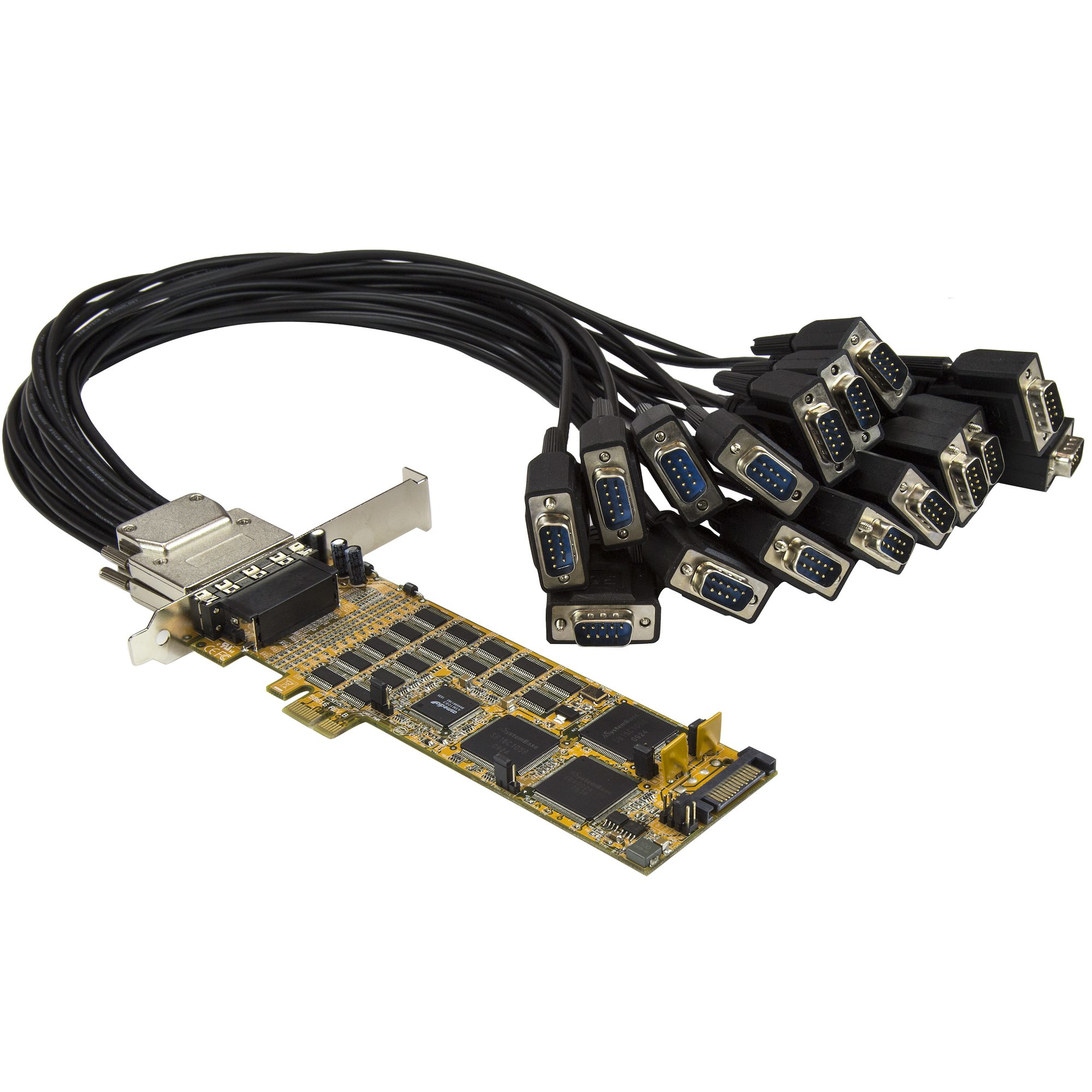 Startech Tarjeta Adaptadora Pci-Exp 16Ptos Rs232 Db9 Pex16S550Lp