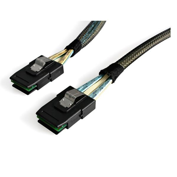 Cable 50Cm Minisas Serial Scsi Sff 8087 A Sff 8470 Startech Sas878750