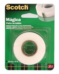 Cinta 3M Magica018X12.7 C/Despachador C/4