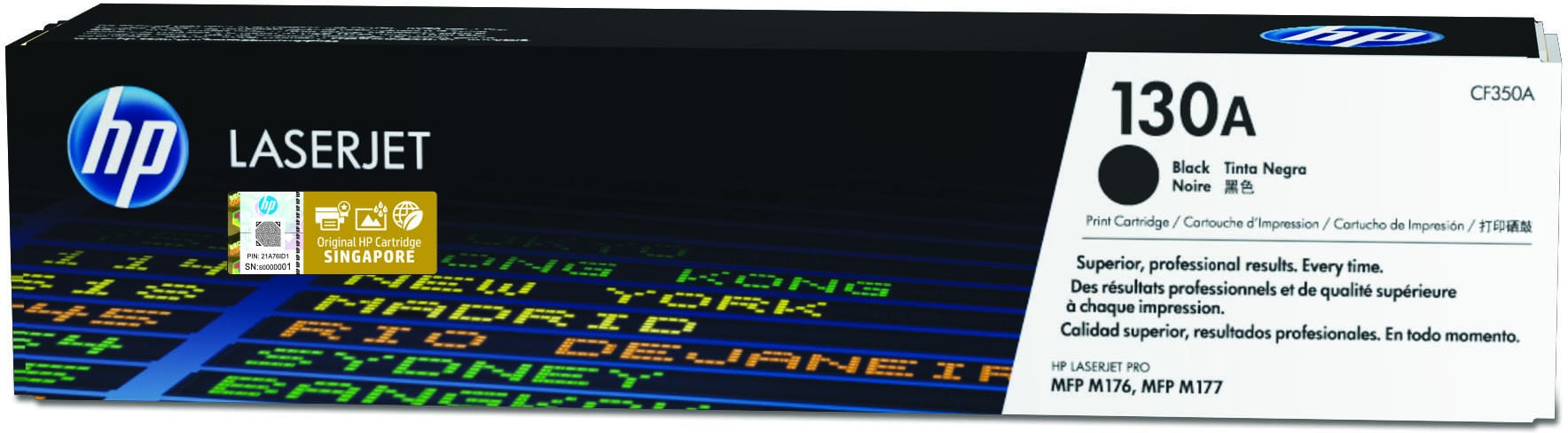 Toner Hp 130A Negro Para Laserjet Mfp M176/M177 Cf350A