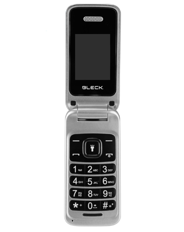Bleck Bl-915526, Teléfono Movil Básico, Plata, Bl-915526