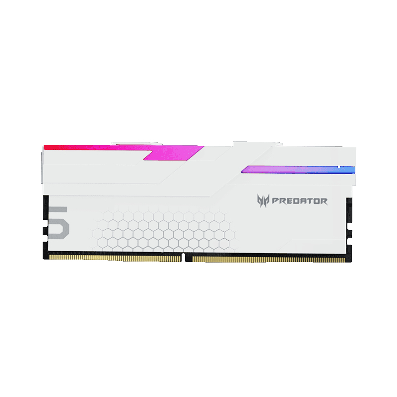 Kit Memoria Ram Acer Predator Hermes 64Gb 2X 32Gb 6400Mhz Ddr5 Cl32 Dimm Blanco Bl.9Bwwr.423
