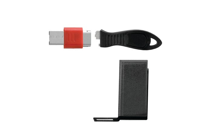 Candado Para Puertos Usb Kensington K67914Ww Con Protección De Seguridad Llave Plana Negro