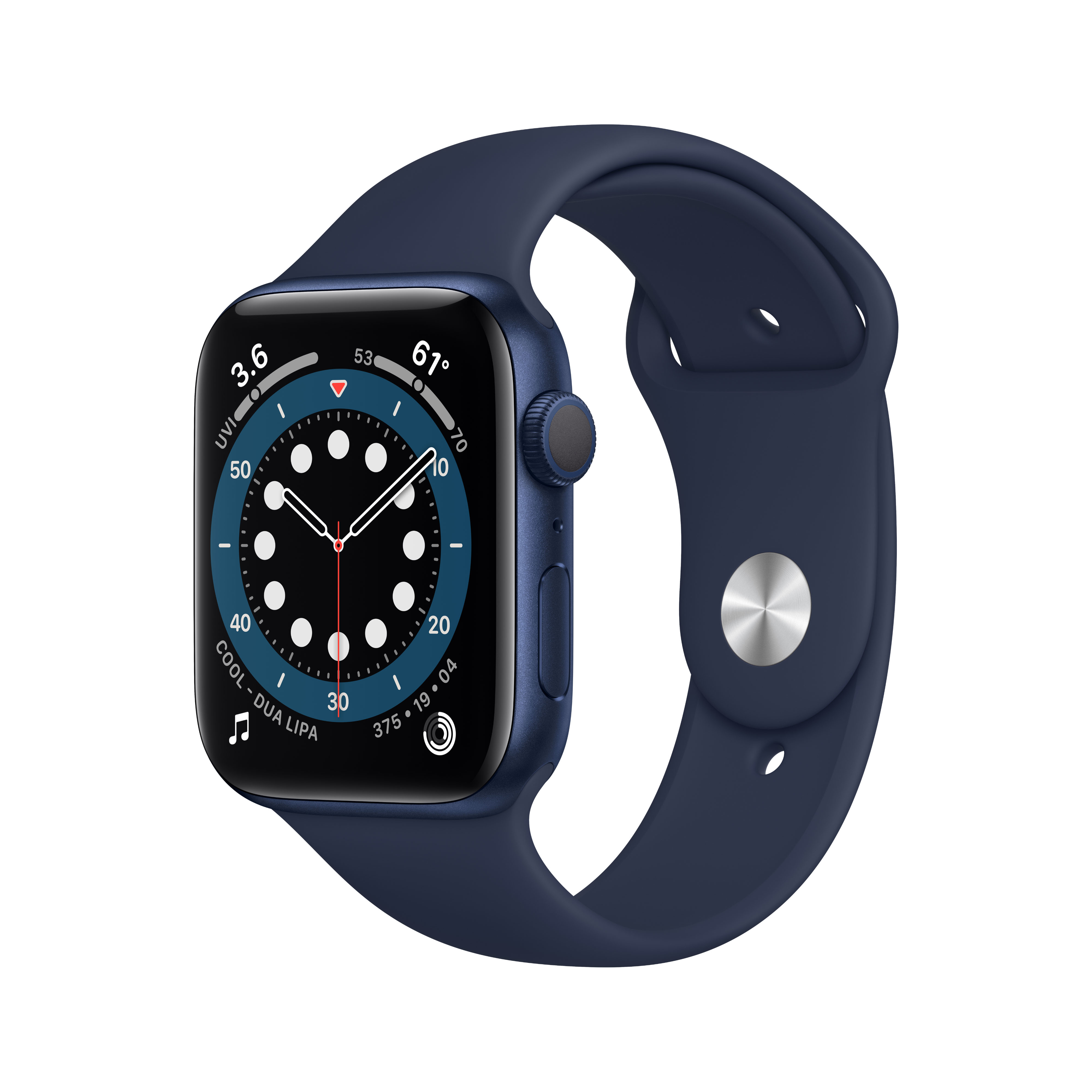Apple Watch Series 6 Gps Azul Caja Aluminio M00J3Lz/A Ios