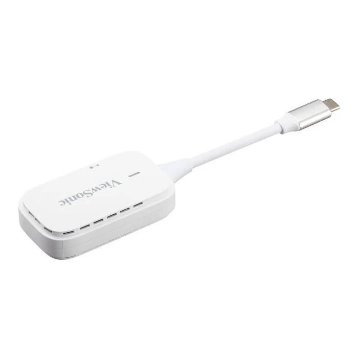 Kit Para Proyección Inalámbrica Viewsonic Pj-Wpd-700 Full Hd 1080P Usb-C Hdmi Blanco Pj-Wpd-700