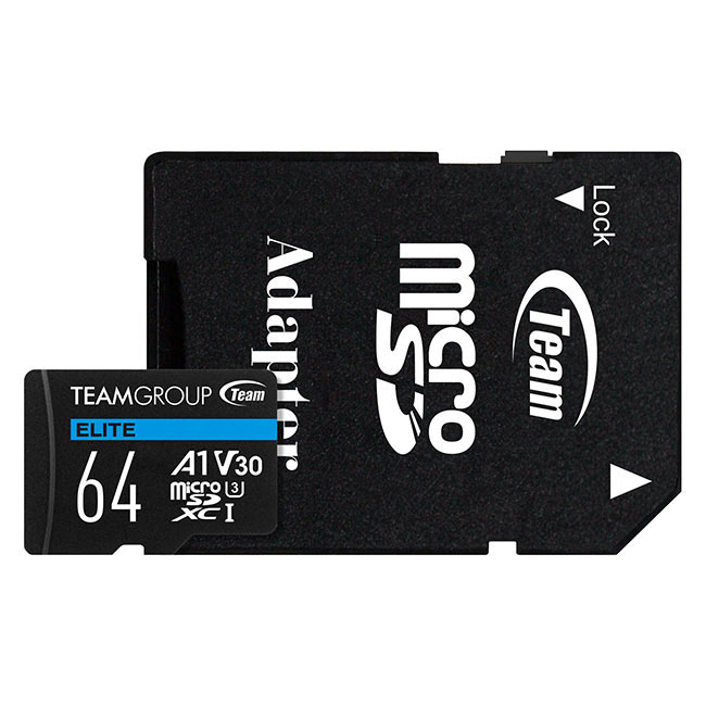 Memoria Micro-Sd Teamgroup Elite A1 64Gb Clase 3 Uhs-I Teausdx64Giv30A103