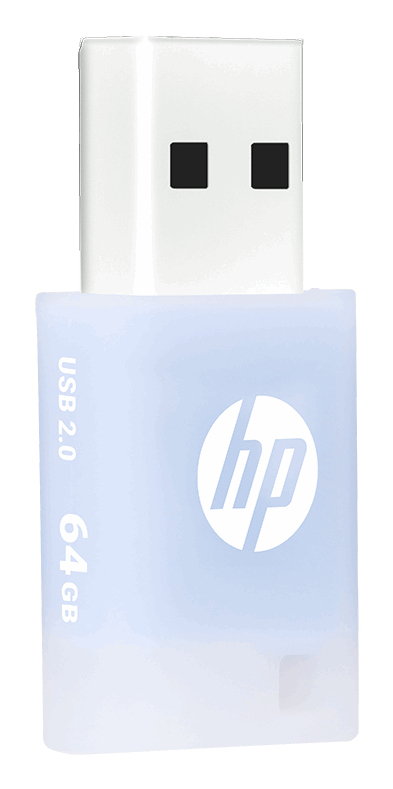 Memoria Usb Hp 64Gb Azul Hpfd168B-64