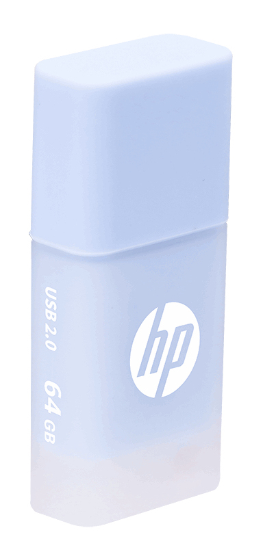 Memoria Usb Hp 64Gb Azul Hpfd168B-64