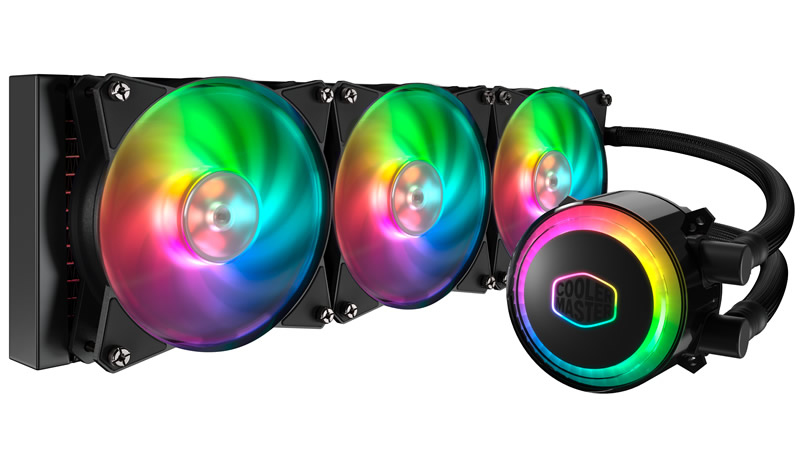 Enfriamiento Liquido Cooler Master Ml360R 3X 120Mm 2000Rpm Rgb Negro Mlx-D36M-A20Pc-R1