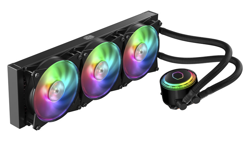 Enfriamiento Liquido Cooler Master Ml360R 3X 120Mm 2000Rpm Rgb Negro Mlx-D36M-A20Pc-R1