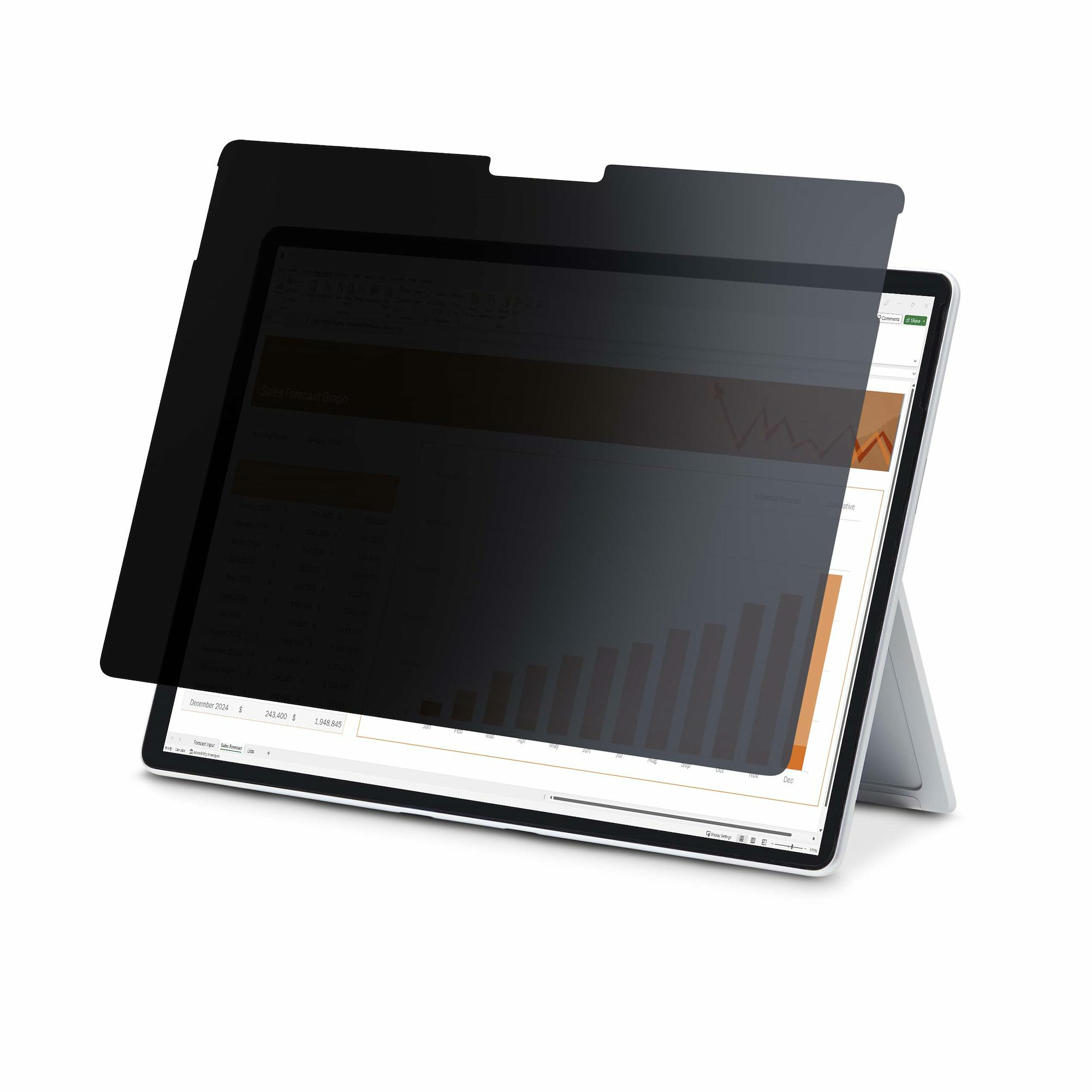 Filtro De Privacidad Smartech.Com Para Surface Pro 12.3" Negro 123Sp-Privacy-Screen