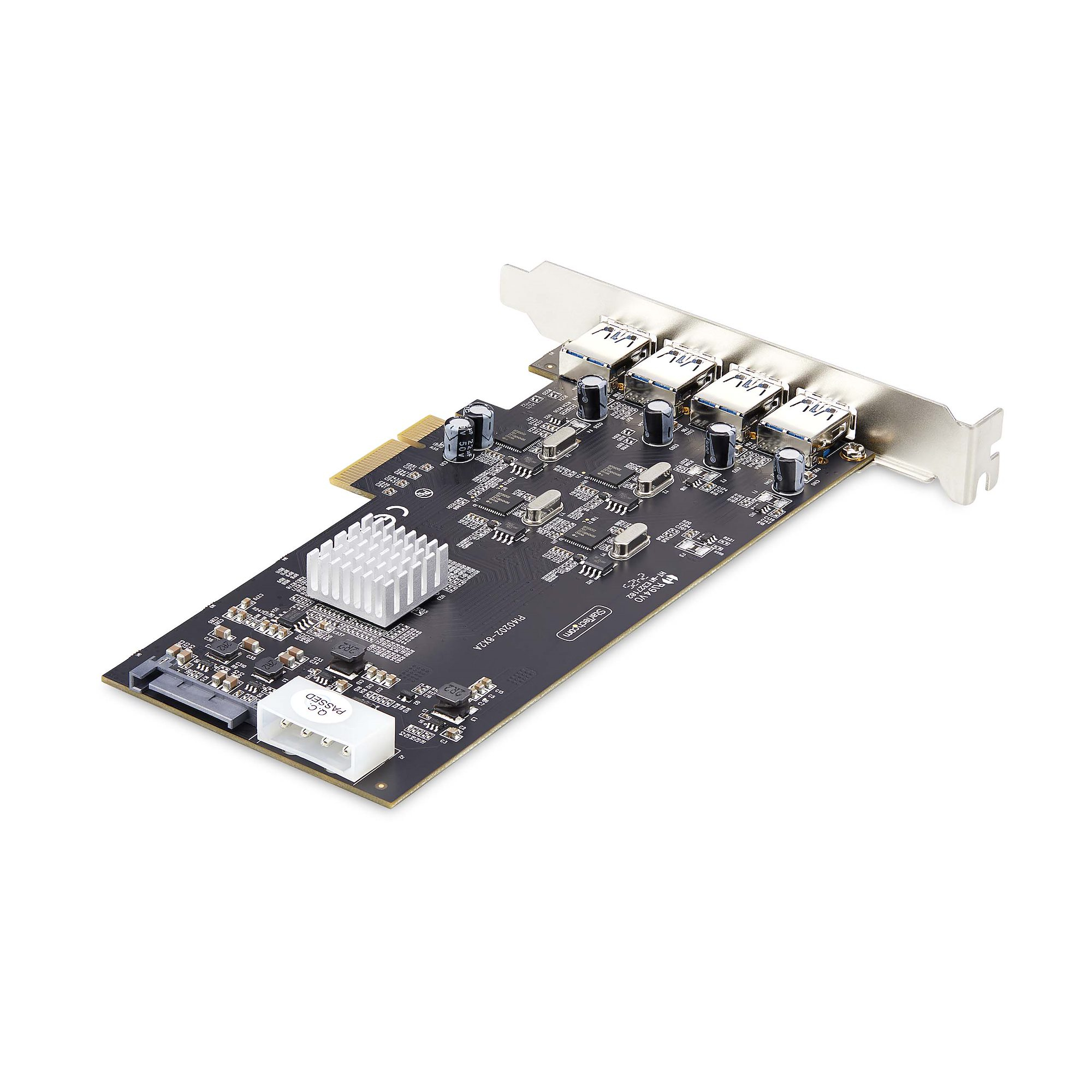 Tarjeta De Espansión Startech.Com Pcie 4 Puertos Usb-A P5Q4A-Usb-Card
