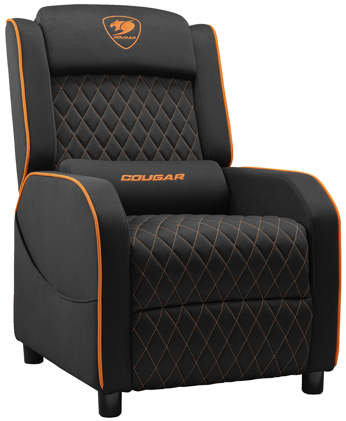 Sofa Cougar Ranger One Reclinable 95°-160° Max 150Kg Negro Con Naranja 3Mraoorb.0001