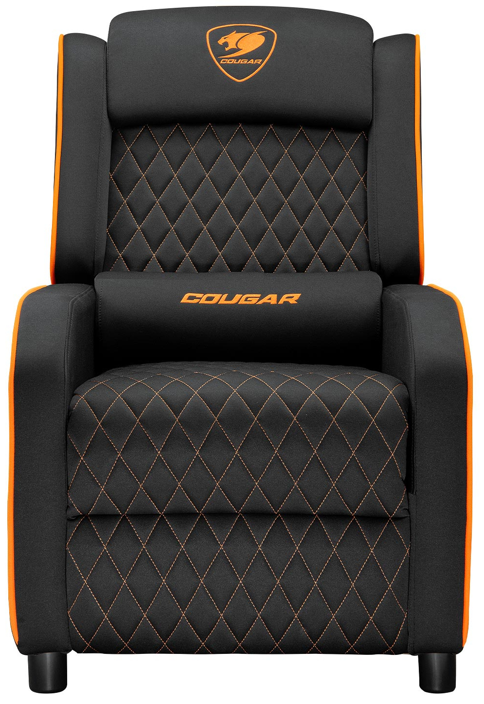 Sofa Cougar Ranger One Reclinable 95°-160° Max 150Kg Negro Con Naranja 3Mraoorb.0001