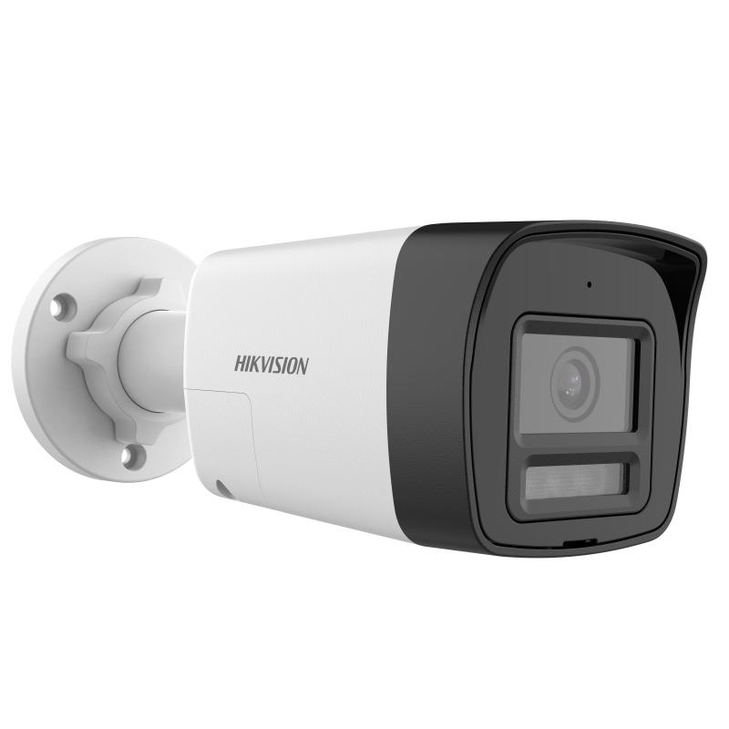 Camara Cctv Hikvision Tipo Bala Colorvu 2Mp Ir 30M Exterior Ip67 Microfono Y Bocina Ds-2Ce16D0T-Lts