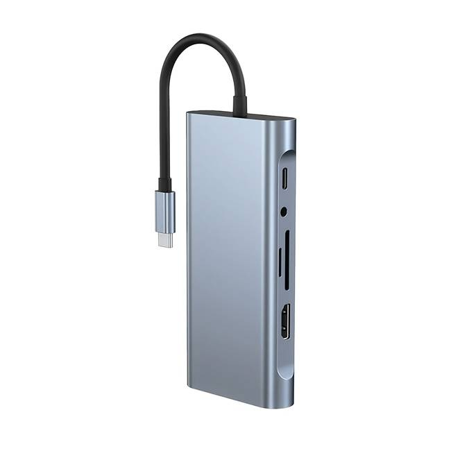 Docking Station Urban Balance Ubsc11 Usb-C A 4X Usb 3.0 2X Usb-C 1X Hdmi 1X Rj-45 1X Sd 1X Microsd