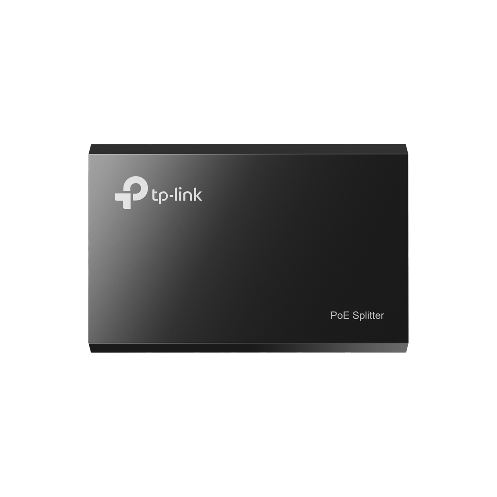 Adaptador De Splitter Tp-Link 12W 1X Rj-45 Tl-Poe10R Negro