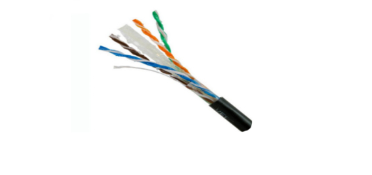 Bobina De Cable Utp Saxxon Cat 6 305 Metros Negro Outpcat6Gcopext