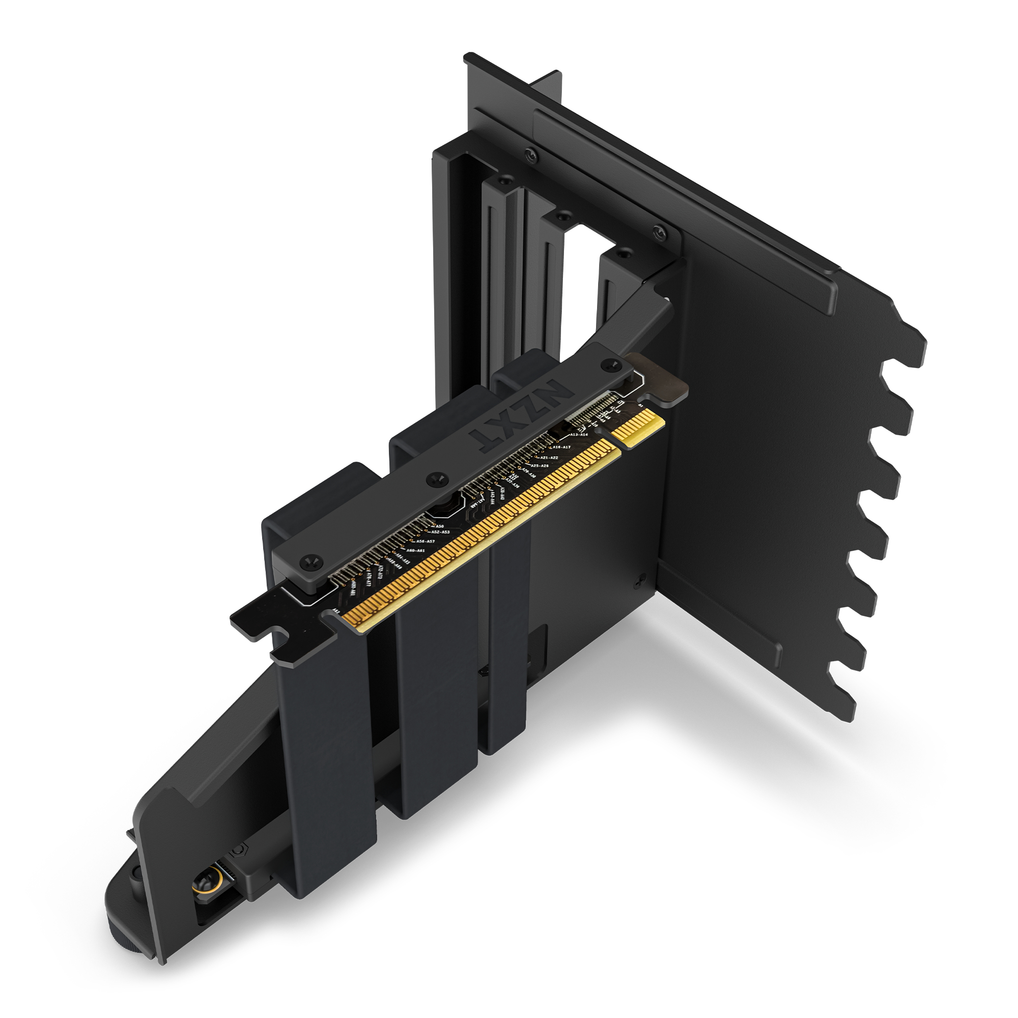 Kit De Montaje Vertical Para Gpu Nzxt Pci-Express 4.0 Negro Ab-Rh175-B1
