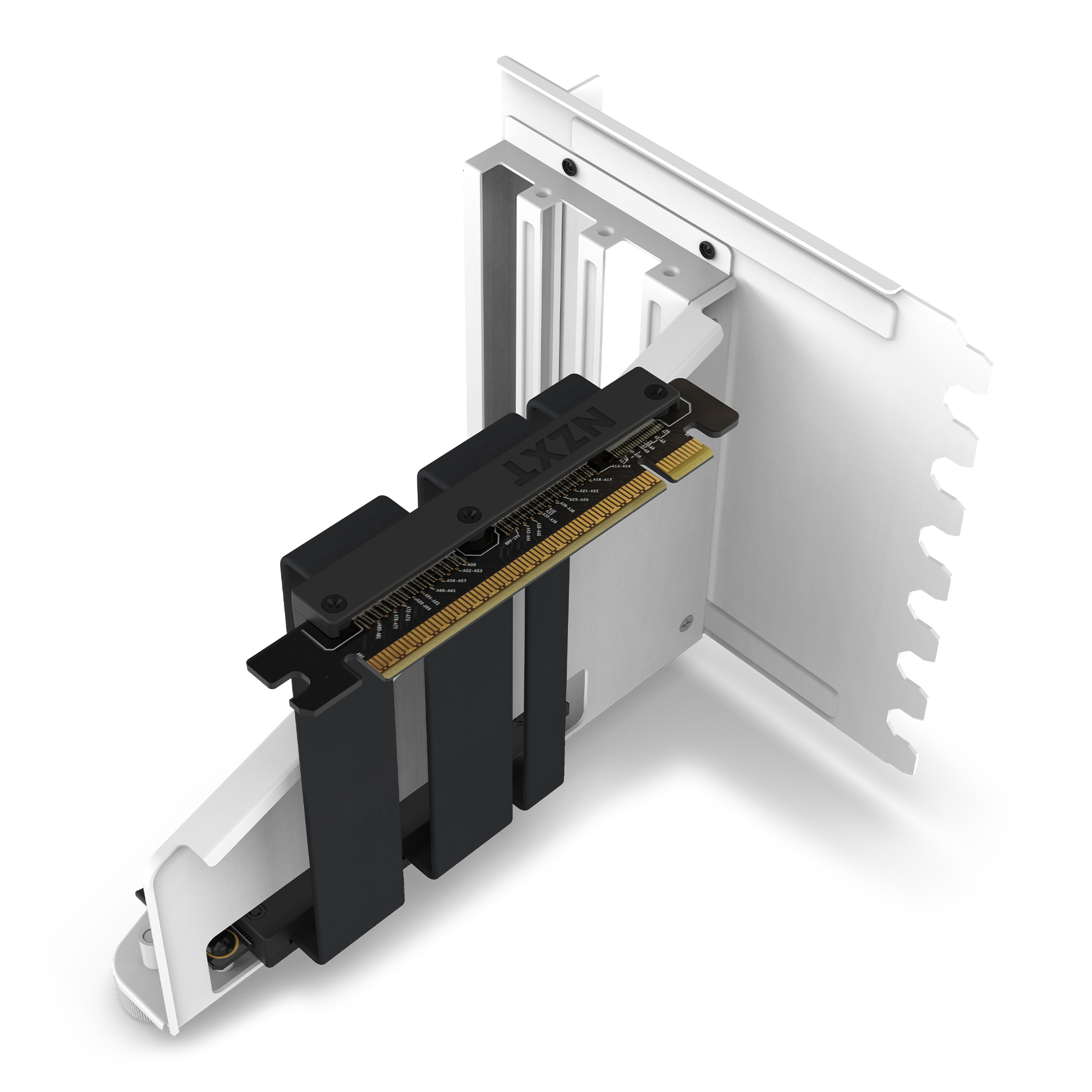 Kit De Montaje Vertical Para Gpu Nzxt Pci-Express 4.0 Blanco Ab-Rh175-W1
