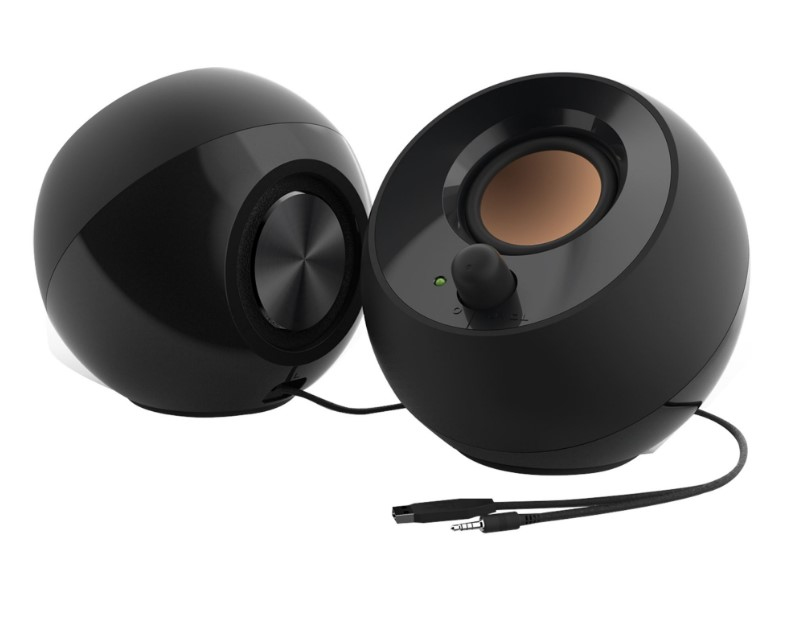 Bocinas Para Computadora Creative Pebble 2.0 4.4W Rms Alámbrico Negro 51Mf1680Aa000