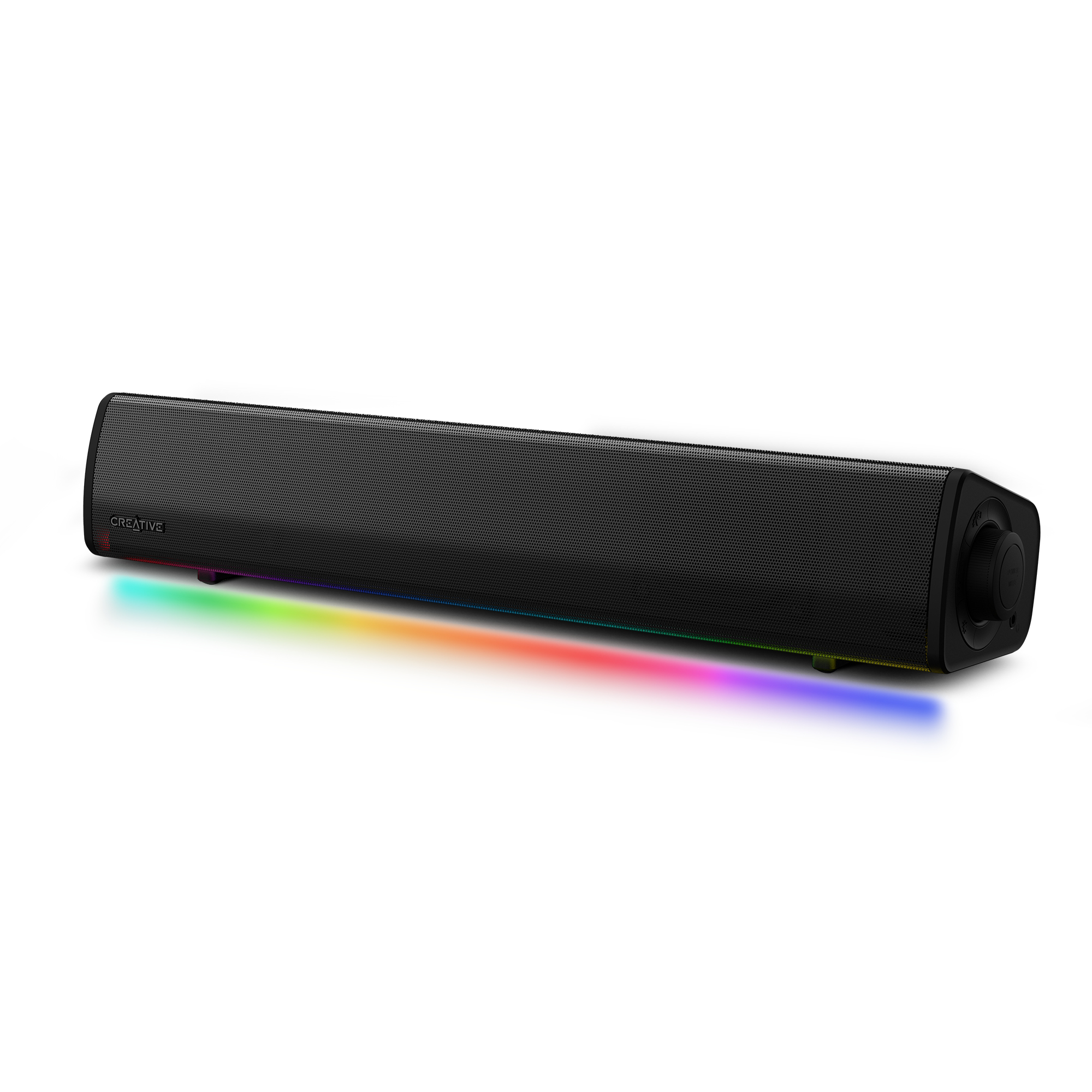 Barra De Sonido Creative Sound Blaster Gs3 Rgb 24W Rms Bluetooth 5.4 Negro 51Mf8465Aa000