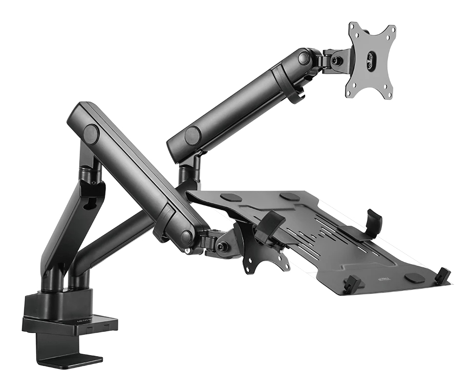 Soporte Articulado Acteck Ac-939645 Para Laptop Y Monitor 17" A 32" Máximo 8Kg