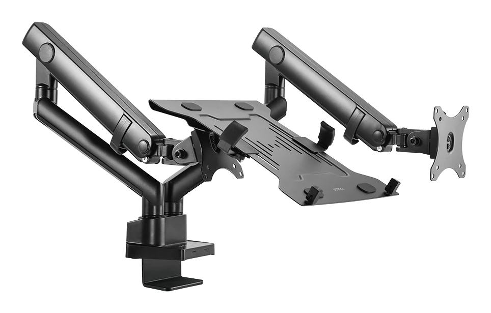 Soporte Articulado Acteck Ac-939645 Para Laptop Y Monitor 17" A 32" Máximo 8Kg