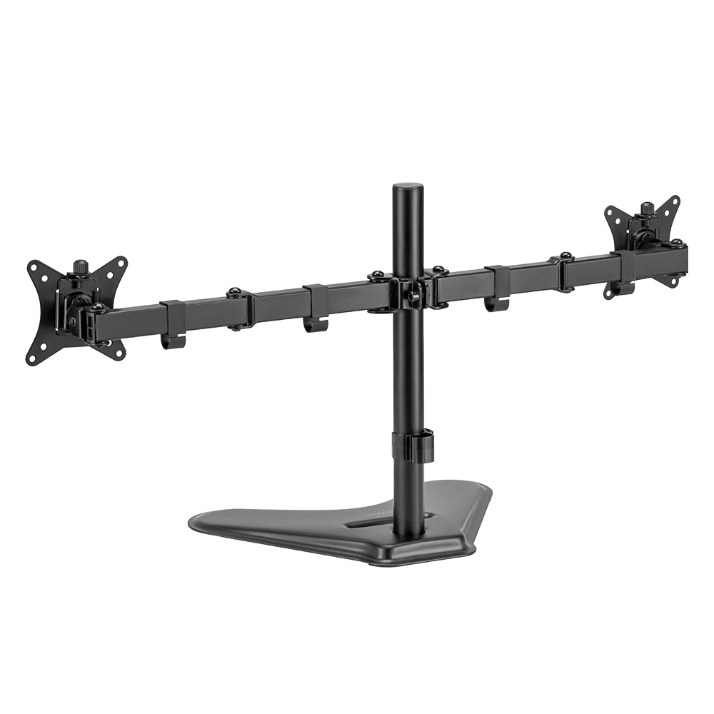 Soporte Articulado Acteck Ac-939683 Para 2 Monitor 17" A 32" Máximo 9Kg Negro