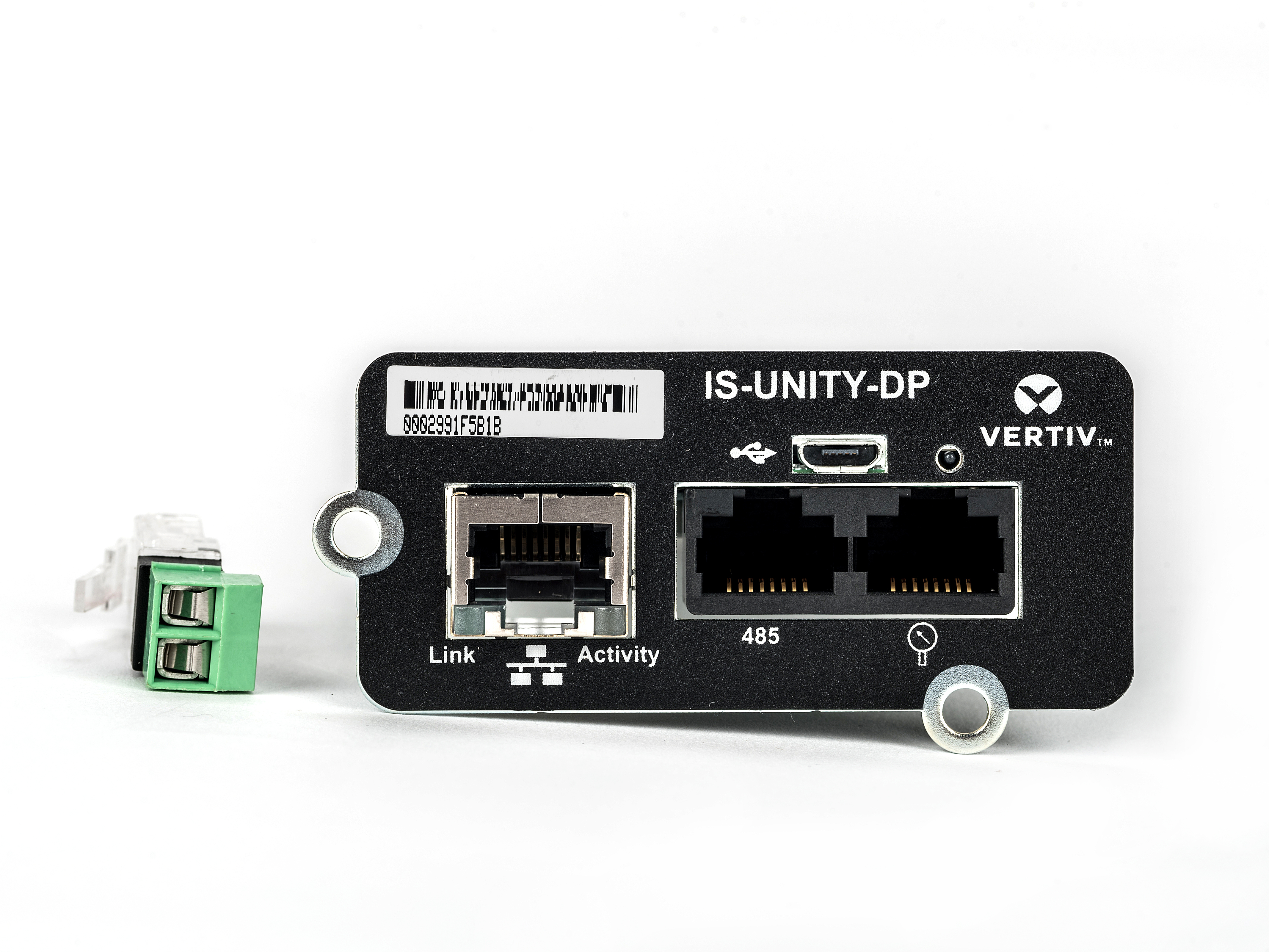 Tarjeta Vertiv Is-Unity-Dp Para Monitoreo Y Gestión Remota De Equipos Con Múltiples Protocolos