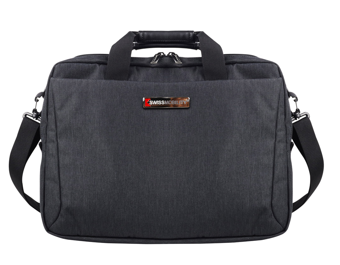 Maletin Swiss Mobility Thal Para Laptop 15" Negro Nsm10661