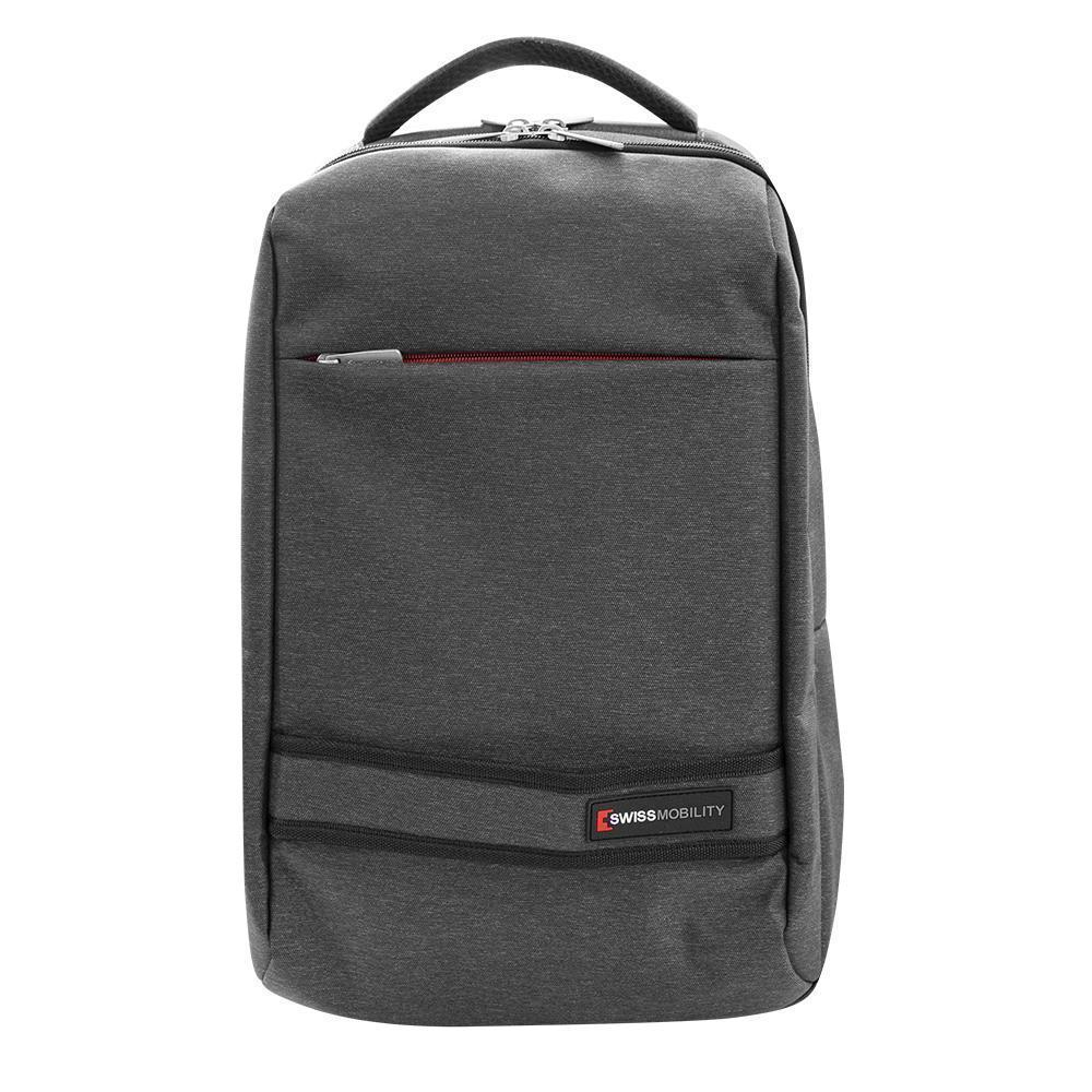 Mochila Swiss Mobility 17" Para Laptop Gris Xl-117Gr